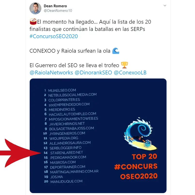 ganador concurso seo